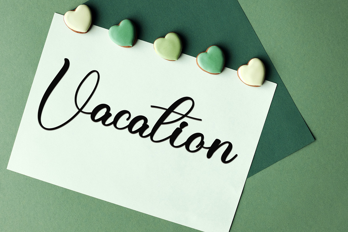 Billion, a Script Font by FreshTypeINK (Photo 6 of 6)
