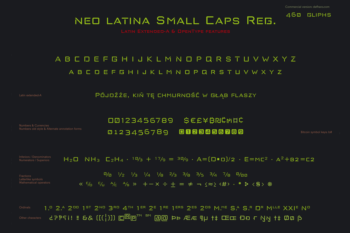 Neo Latina 2 fonts preview 4