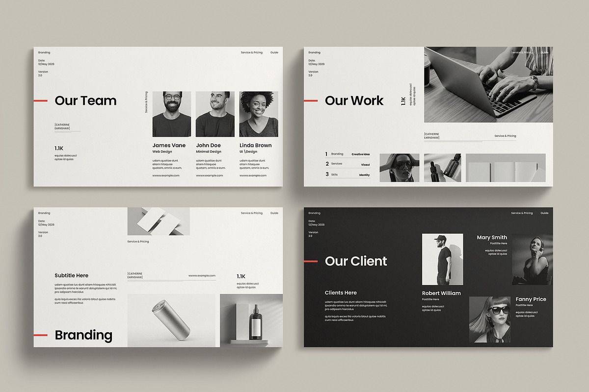 Services & Price Guide Presentation, a Presentation Template by RedGiant (Photo 4 of 5)