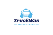 Truck Wash Garage Detailing | Logo, a Branding & Logo Template by Headfonts (Thumbnail 3 of 3)