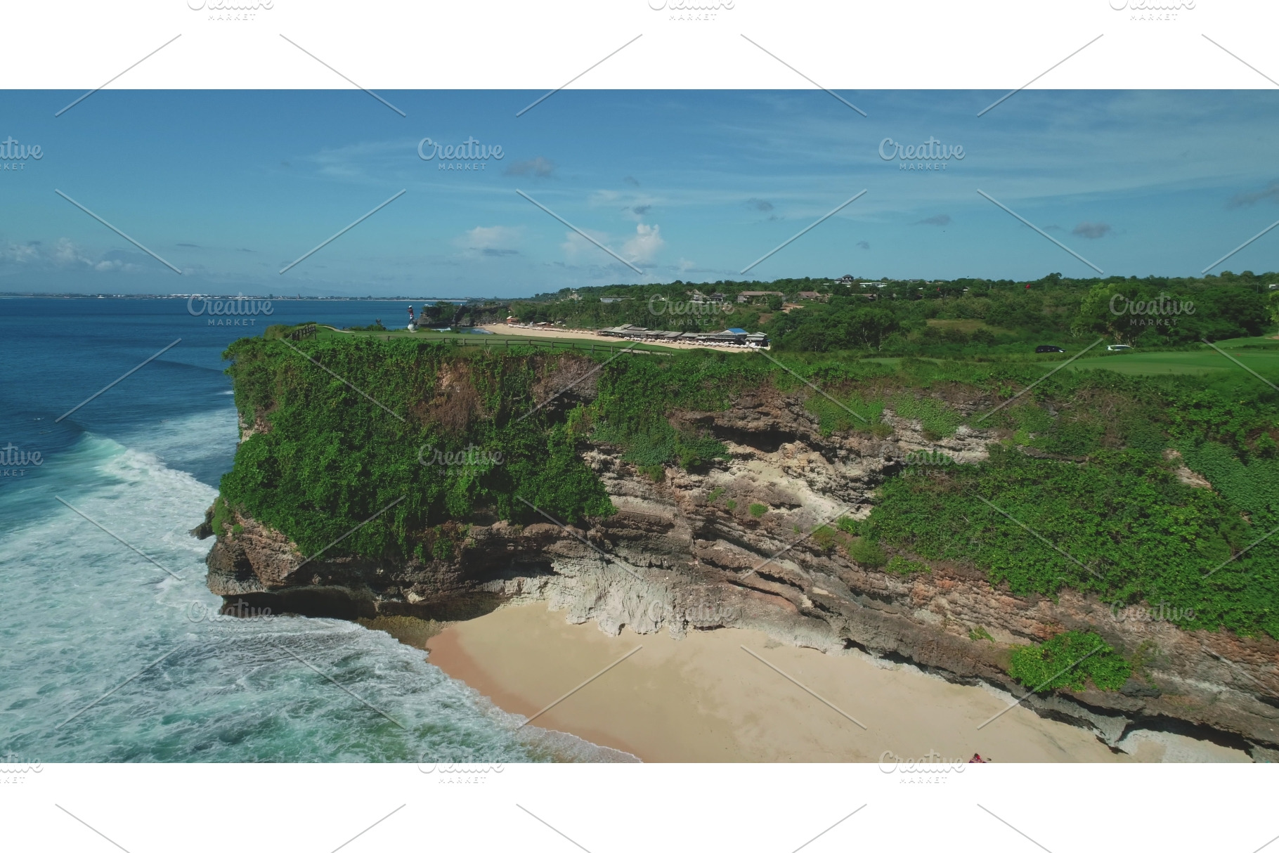 Stunning aerial view of Pantai, a Nature Photo by Goinyk