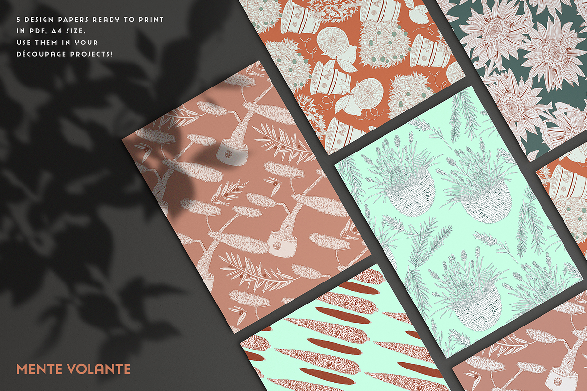 Tuscany Wedding Design Set, a Decorative Illustration by Mente Volante Studio (Photo 7 of 7)