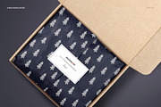 Mailer Box Tissue Paper Mockup Set, a Packaging Mockup by creatsy5 (Thumbnail 7 of 13)