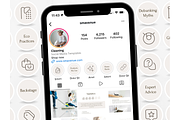 100 Cleaning Story Highlight Covers, a Social Media Template by PatternLab. (Thumbnail 7 of 9)