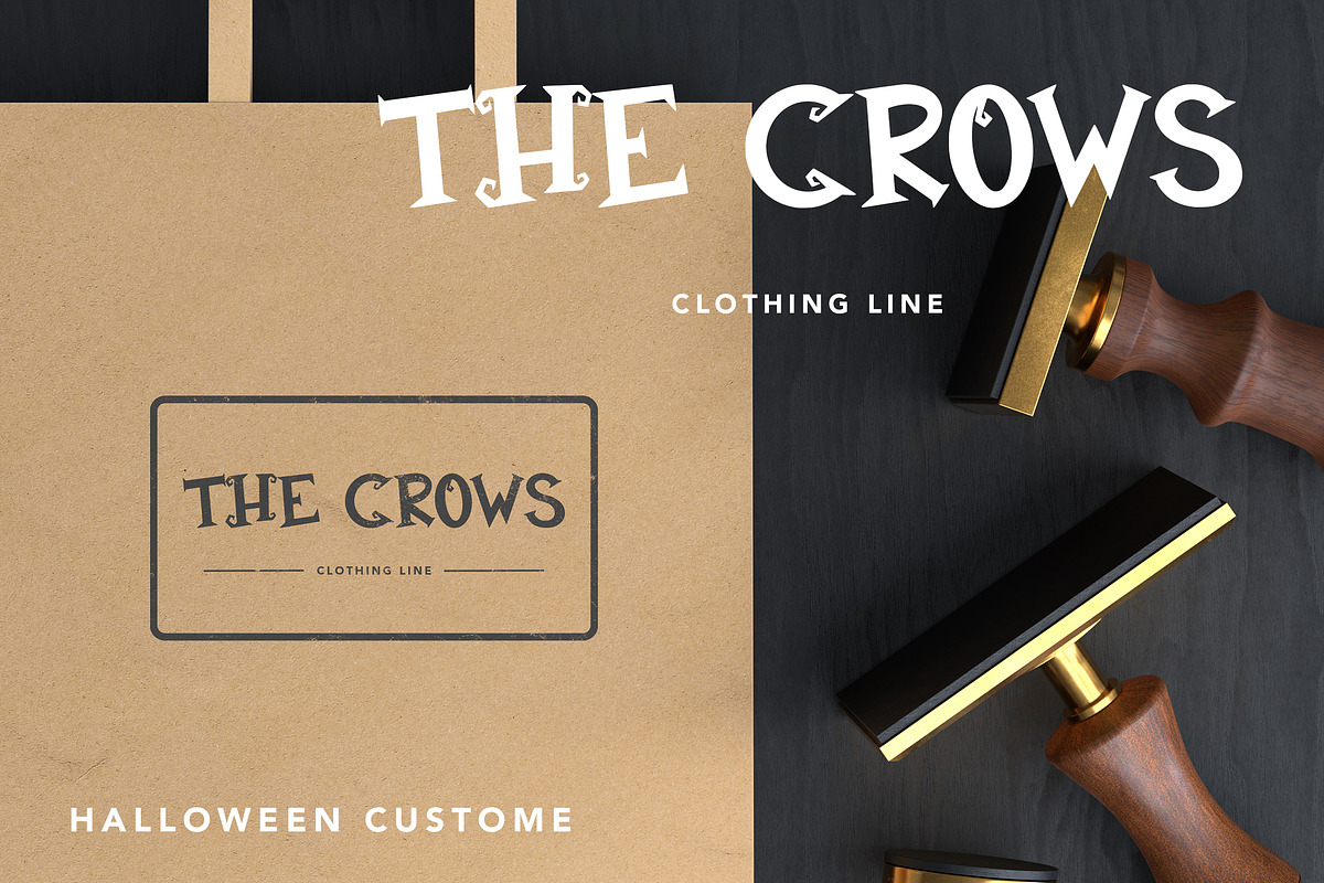 Black Wizard - Halloween Display, a Handwritten Font by Arendxstudio (Photo 7 of 9)
