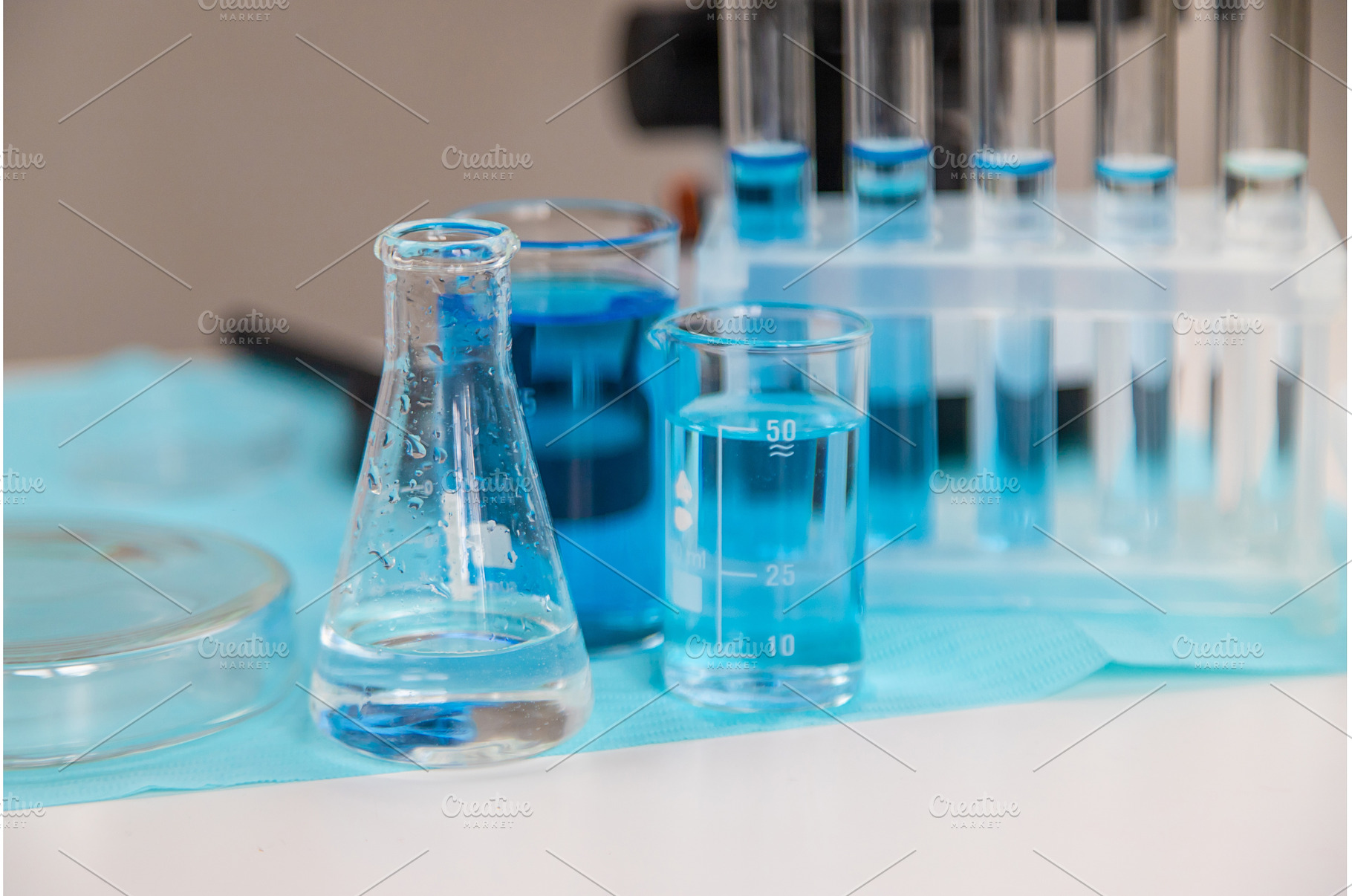 Water research in the laboratory, a Technology Photo by yanadjana