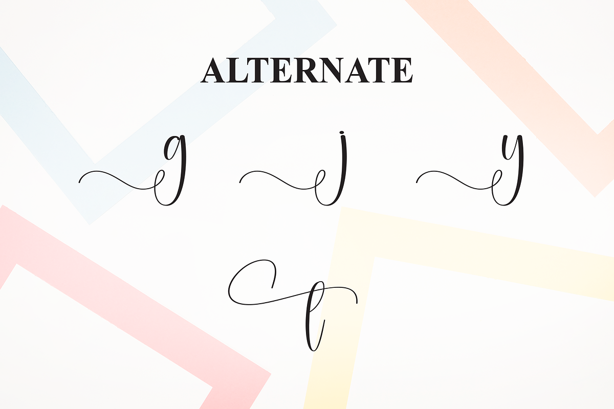 Geometry | Script Font, a Handwritten Font by Scratchones (Photo 8 of 9)