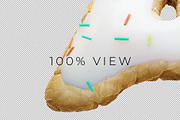 Cookie Text 3D Letters Set, an Object Graphic by Kotulsky Mockups (Thumbnail 6 of 6)