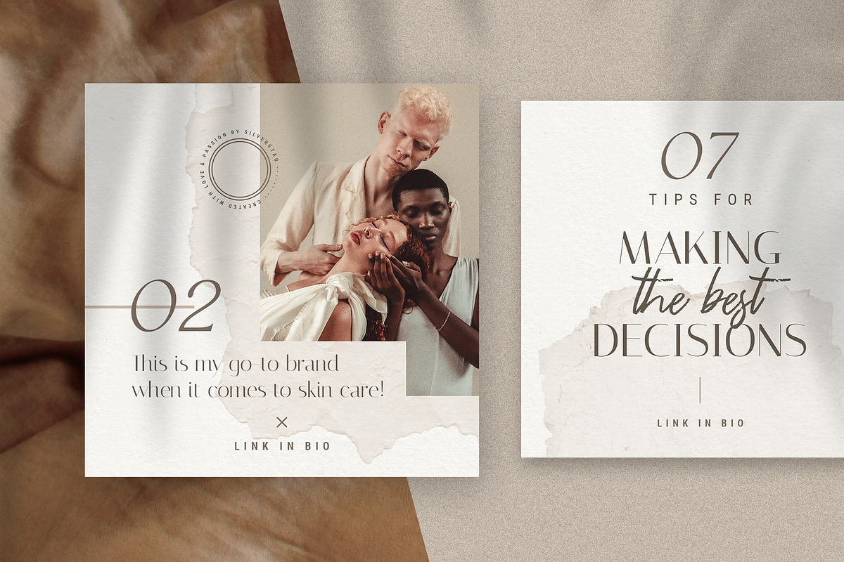 Elodie - 60 Animated Posts & Stories, a Social Media Template by SilverStag Type Foundry (Photo 11 of 48)