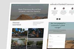 Travel Agency - Squarespace 7.1