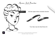 Maison Ink Procreate Brushes, a Brush Add-On by Spasibenko Art (Thumbnail 6 of 7)