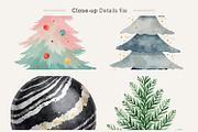 Modern Minimalist Christmas Clipart, an Illustration by Artnoy (Thumbnail 4 of 8)