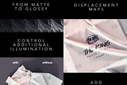 Covered Box with Fabric Logo Mock-up, a Packaging Mockup by GK Creative (Thumbnail 6 of 6)