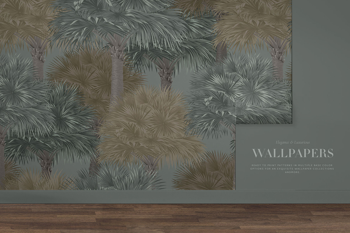 Woodland, Bold and Luxury patterns!, a Wallpaper Graphic by Pink Linen (Photo 6 of 14)