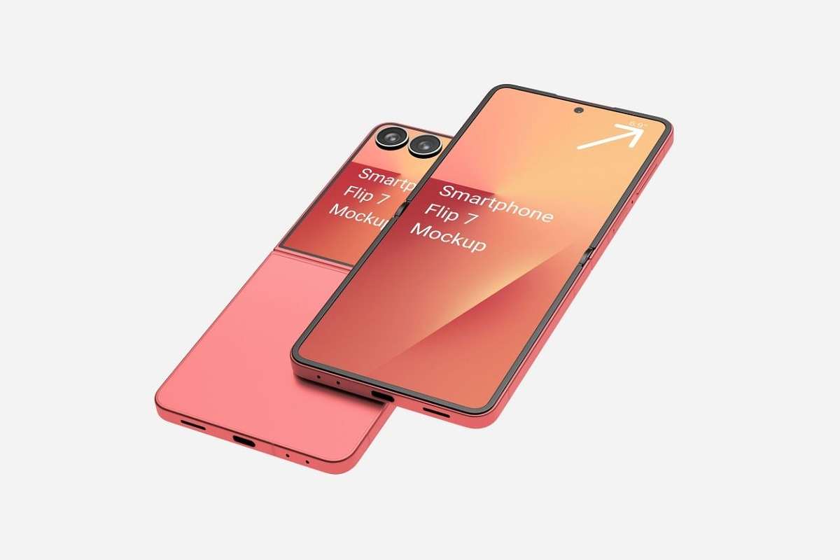 Smartphone Z Fold & Flip 7 Mockup, an Android Mockup by DSNA Mockup (Photo 11 of 13)