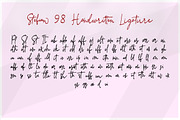 NEW_Stefian Script, a Script Font by mightype (Thumbnail 7 of 8)