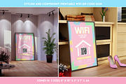 Pastel WiFi QR Code Sign, a Stationery Template by SunshineStudioBoutique (Thumbnail 4 of 10)