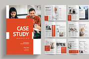 Case Study Booklet | INDD, a Brochure Template by Pixelpick (Thumbnail 1 of 9)