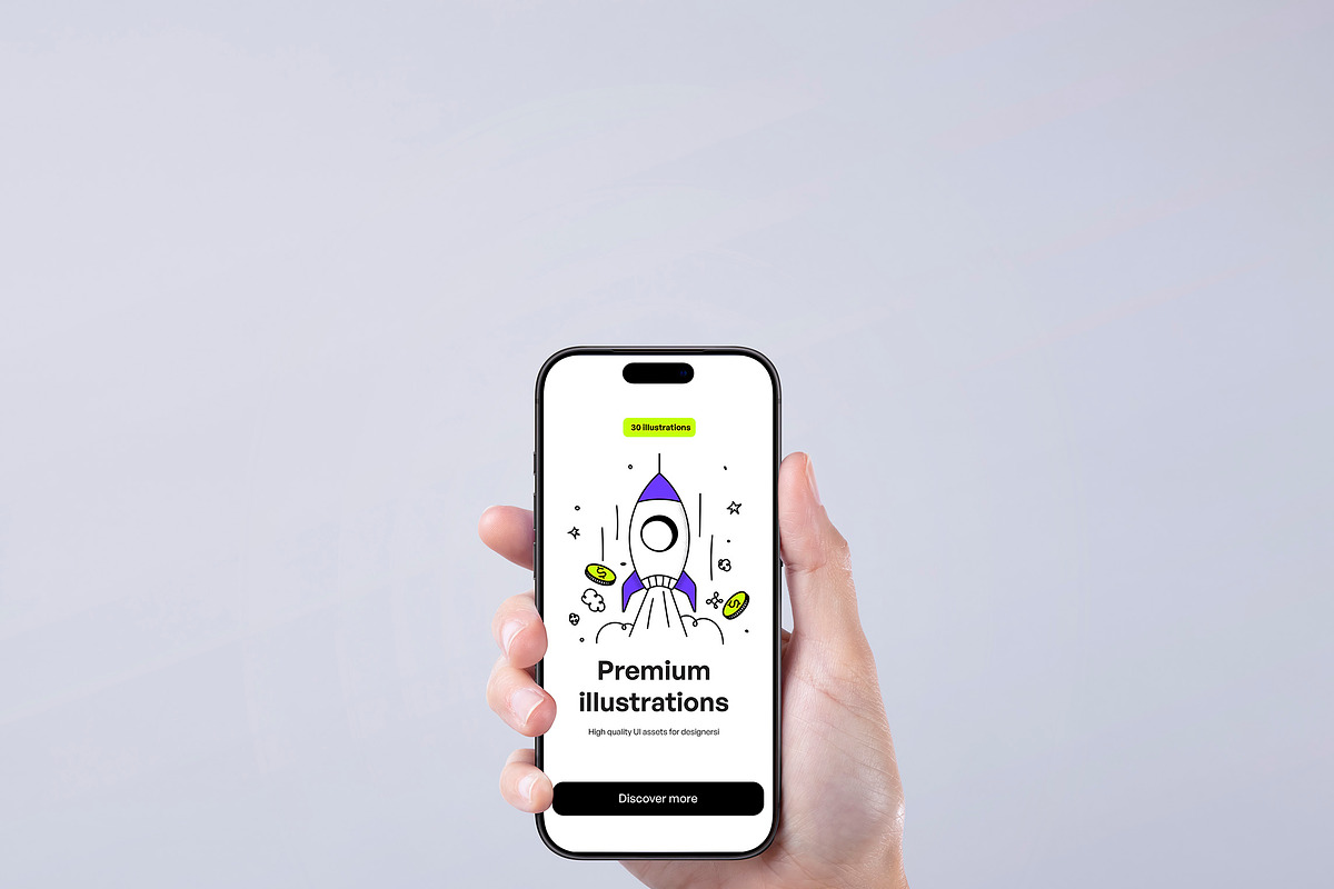 Trendy Fintech Wobbly Illustration, a Finance Illustration by Creative Graphics (Photo 3 of 7)