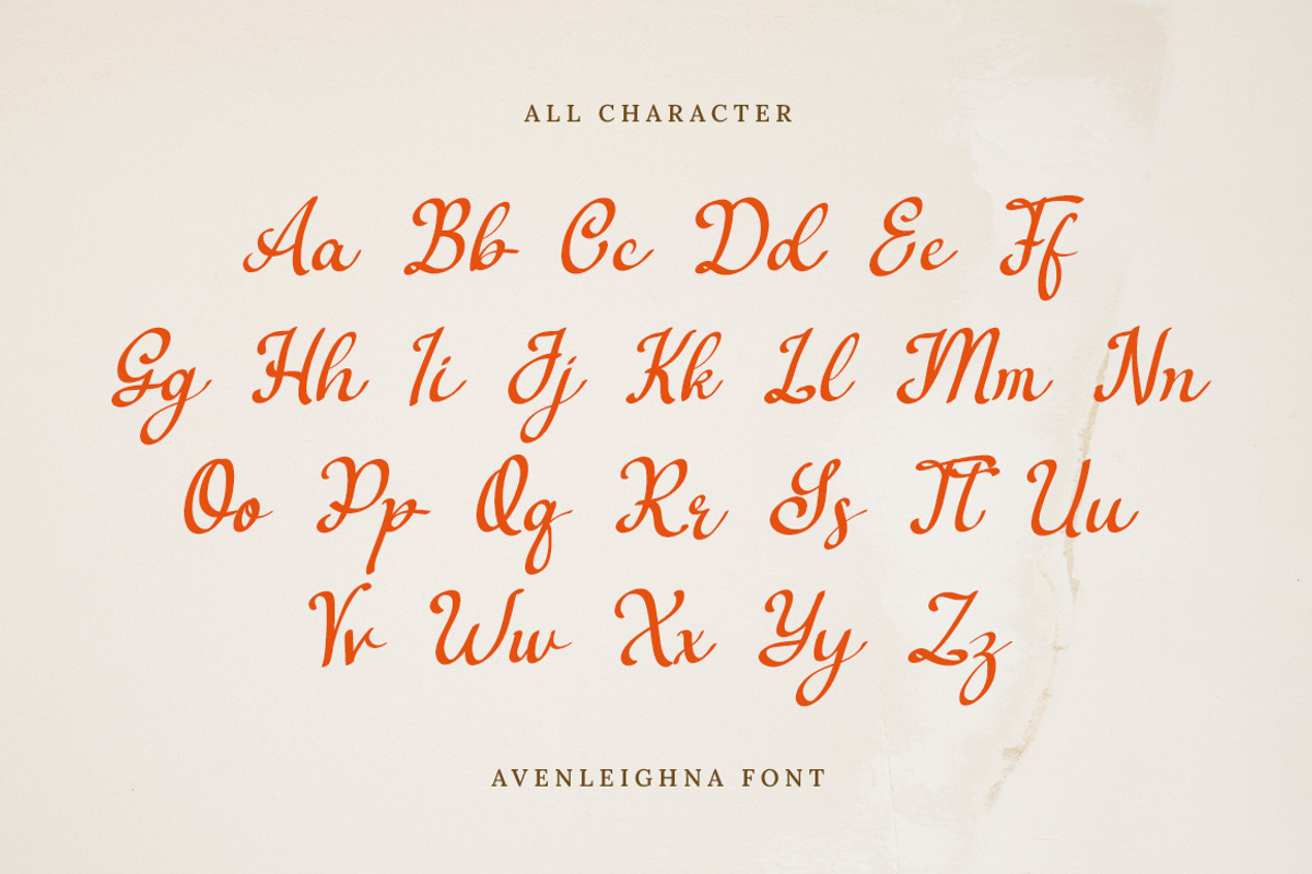 Avenleighna - Modern Casual Script, a Script Font by Bluestype Studio (Photo 8 of 9)