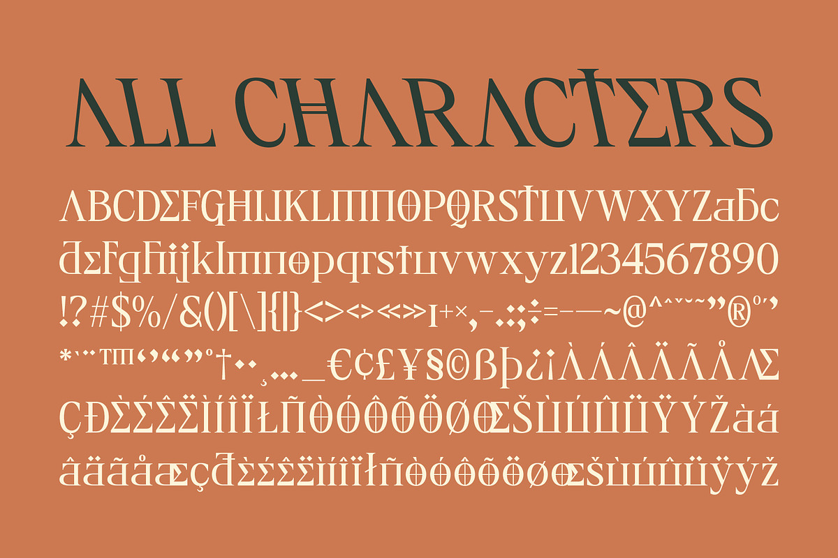 CS Gelios – Greek Font, a Serif Font by Craft Supply Co. (Photo 8 of 8)