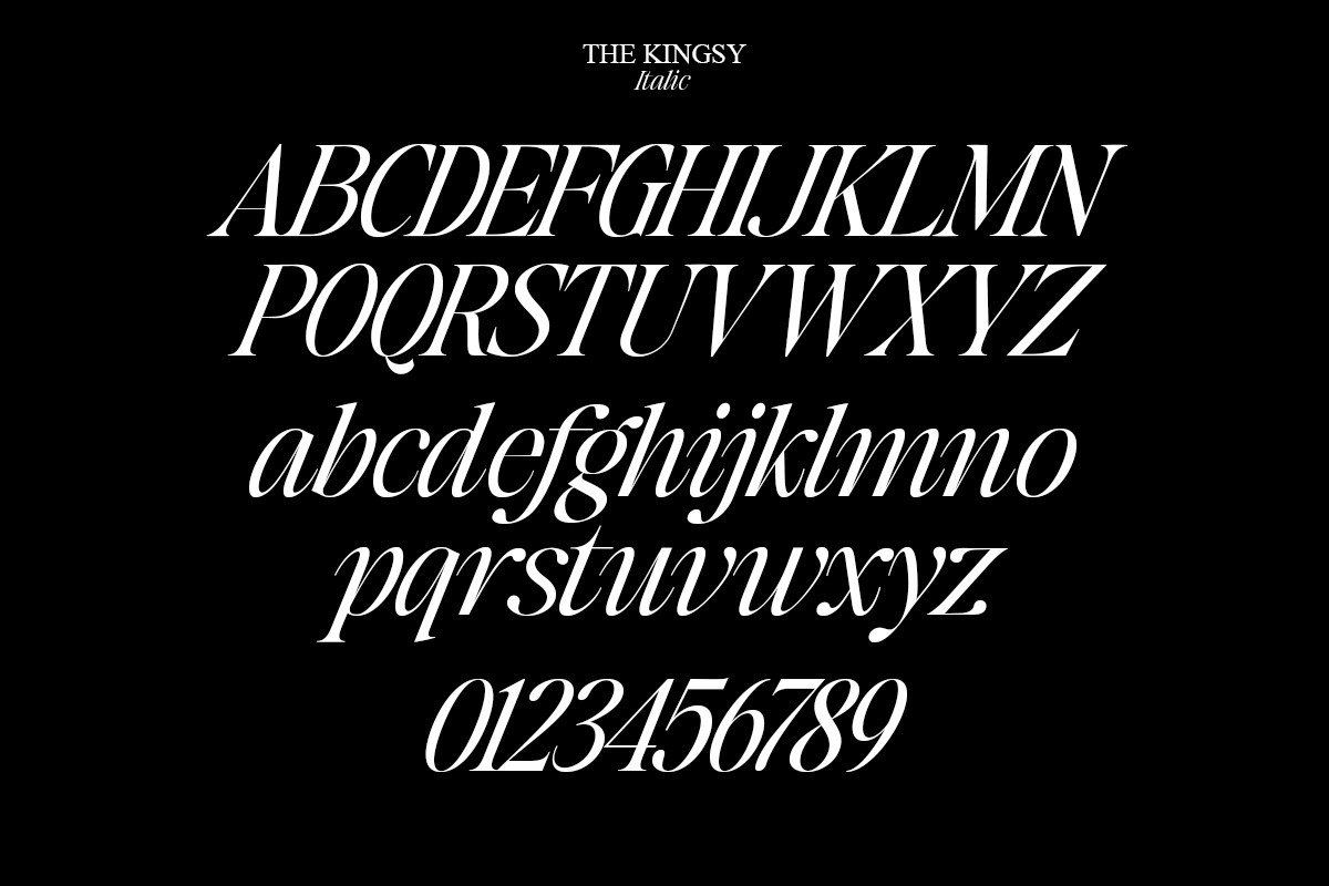 The Kingsy Serif (09 fonts), a Serif Font by Positive TypeFoundry (Photo 17 of 17)