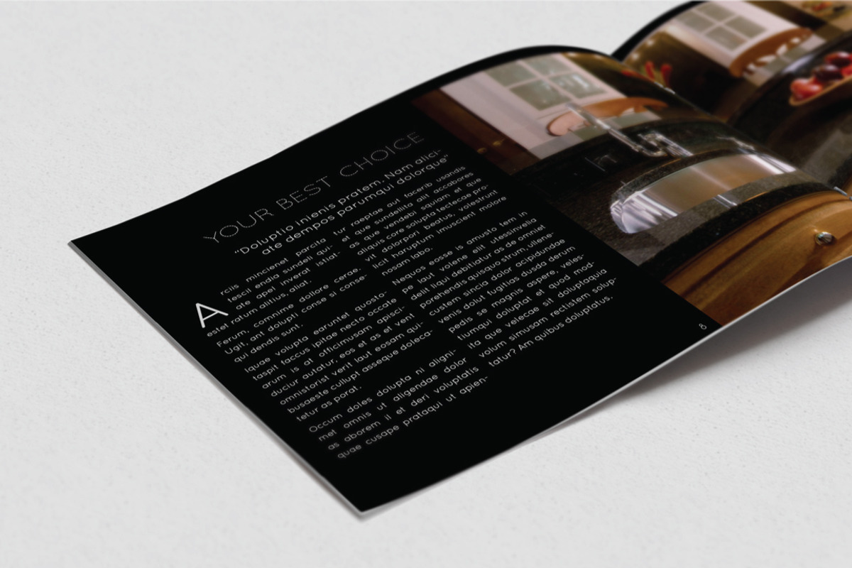 Furniture Interior Catalog, a Brochure Template by voryu (Photo 3 of 5)