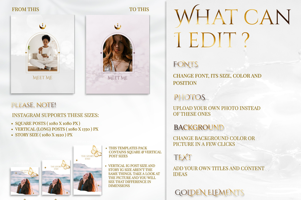 Spiritual Instagram Posts | Reiki, a Social Media Template by Under My Cozy Roof (Photo 9 of 10)