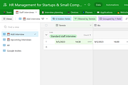Airtable HR Management Template, a Templates & Theme by HI Airtable Templates (Thumbnail 5 of 5)