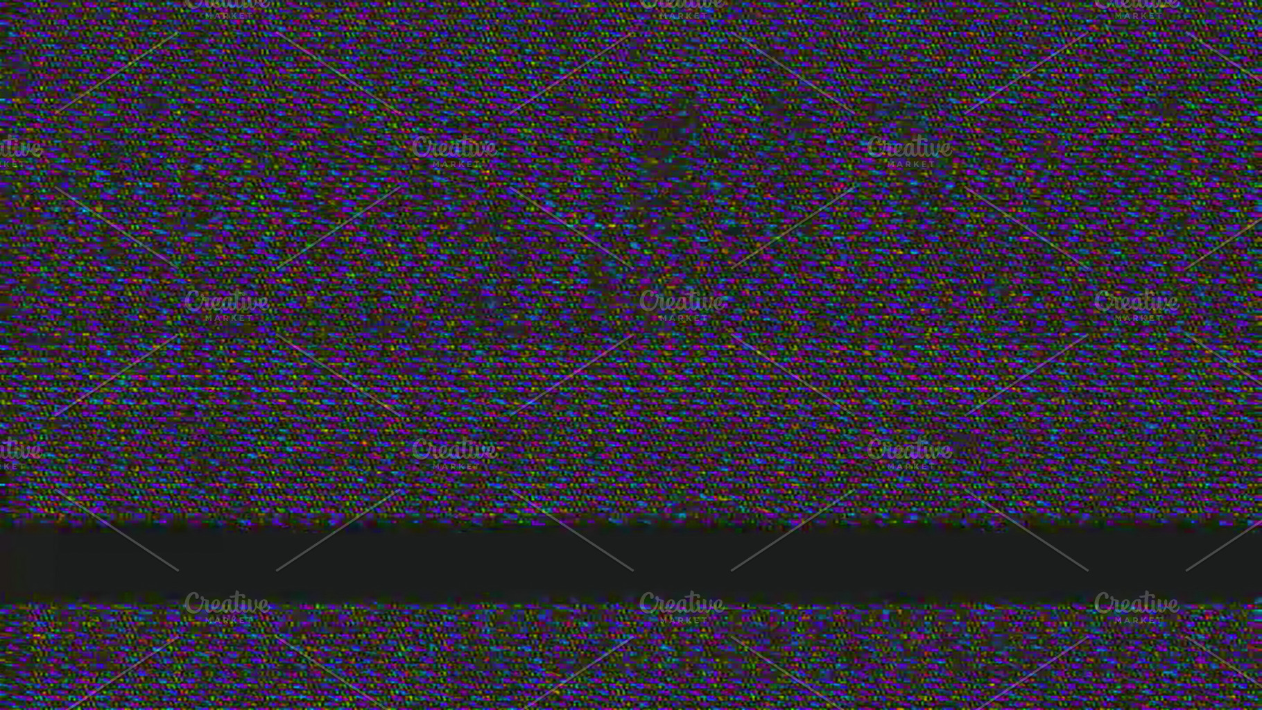 VHS glitch analog distortion purple grain texture, a Technology Photo by Photo Drive Studio
