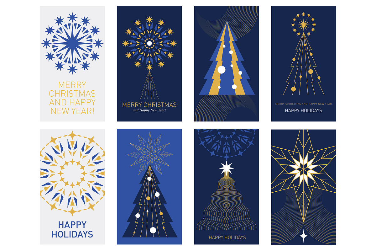 Christmas Cards & Patterns, a Seasonal Illustration by lenlis (Photo 10 of 12)
