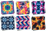 Tie Dye Paper Pack, a Wallpaper Graphic by Delta Designs (Thumbnail 3 of 4)