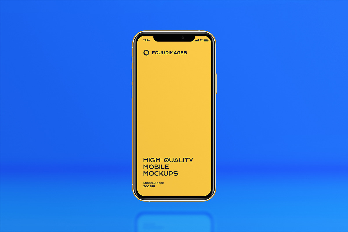 72 iphone device mockup bundle, an iPhone Mockup by FoundImages (Photo 27 of 84)