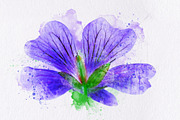 Watercolor Painting Photo Effect, a Brushes & More by INTENTFX (Thumbnail 2 of 12)