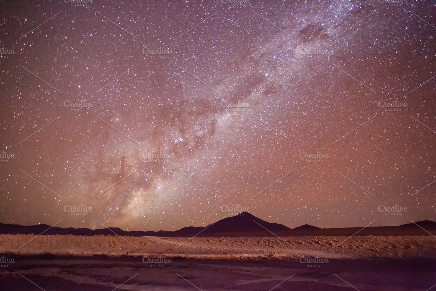 Milky Way stars, a Photo by saiko3p
