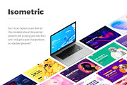 Isometric Slides Design PowerPoint, a Presentation Template by Presentation Templates (Thumbnail 9 of 23)