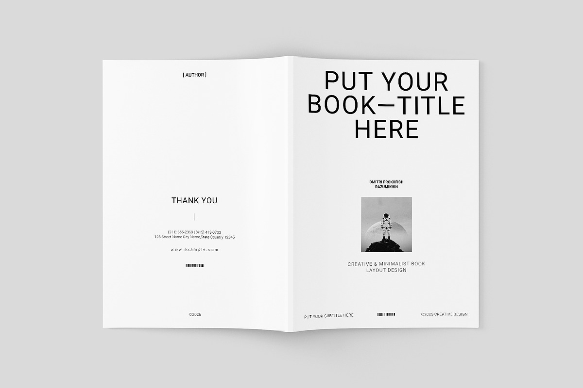 Book Title Layout Design Template, a Brochure Template by ElvinPrint (Photo 22 of 26)