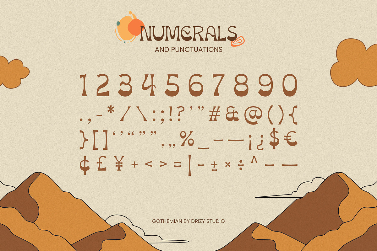 Gothemian - Vintage Sans Serif Font, a Sans Serif Font by Drizy (Photo 4 of 10)