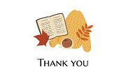 Autumn City Illustration Clipart Set, a Person Illustration by LyubovZaytseva (Thumbnail 9 of 9)