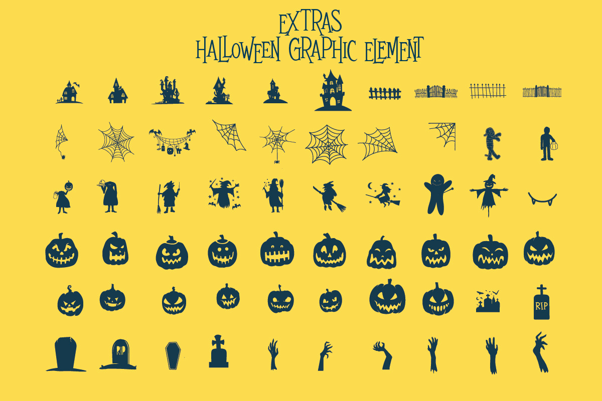 Mitoos Halloween font preview 7