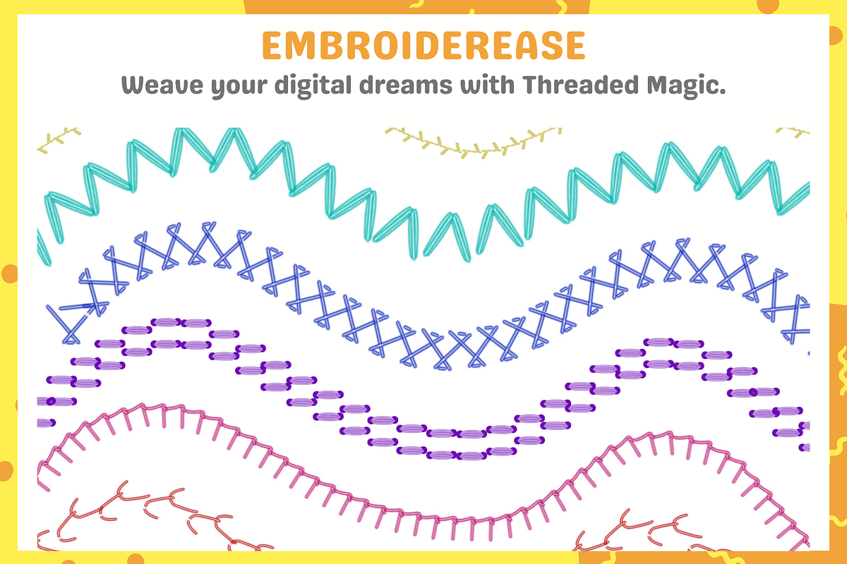 Procreate Stitch Embroidery Brushes, a Brush Add-On by nikiartcorner (Photo 2 of 7)