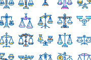 Collection of balance scales, an Object Graphic by pikepicture (Thumbnail 3 of 3)