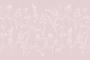 Delicate Herbarium Seamless Patterns, a Pattern Graphic by Maria Budarkiewicz (Thumbnail 5 of 22)