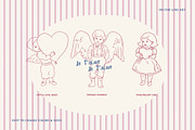 Amour Coquette collection, a Seasonal Illustration by DigARTbyHavroshka (Thumbnail 5 of 11)