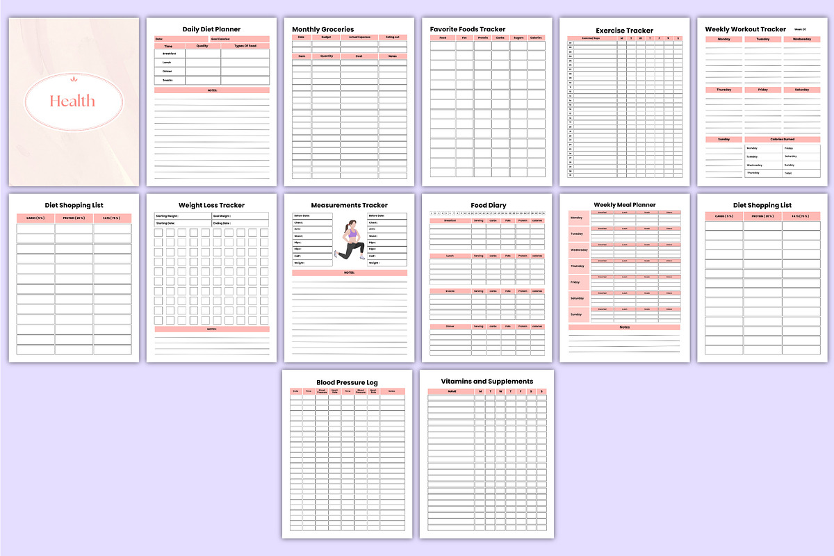 2026 All-in-One Life Organizer Canva, a Stationery Template by Mustafiz (Photo 6 of 8)