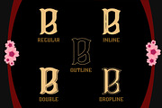 CS Roger 5 Fonts + Ornaments, a Font by Craft Supply Co. (Thumbnail 2 of 5)
