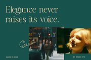 Salmine Modern Elegant Serif Font, a Serif Font by Vadovastd (Thumbnail 6 of 8)