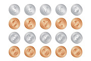 40 coins collection, a Solid Icon by Iryna Denysova (Thumbnail 3 of 6)