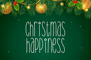 Christmas Day Typeface, a Script Font by Seemly Fonts (Thumbnail 2 of 3)
