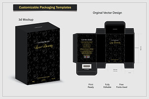 Box Design for any cosmetic Product